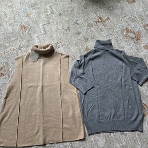 Bundle of 2 Zara knit tops